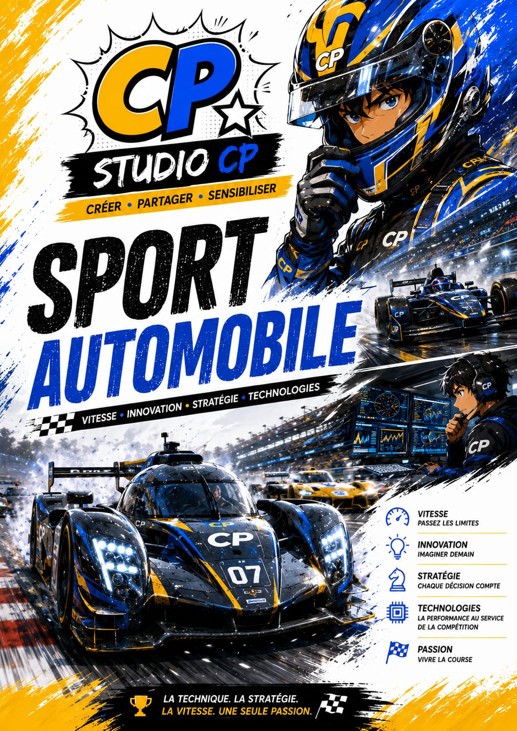 Affiche Sport Automobile