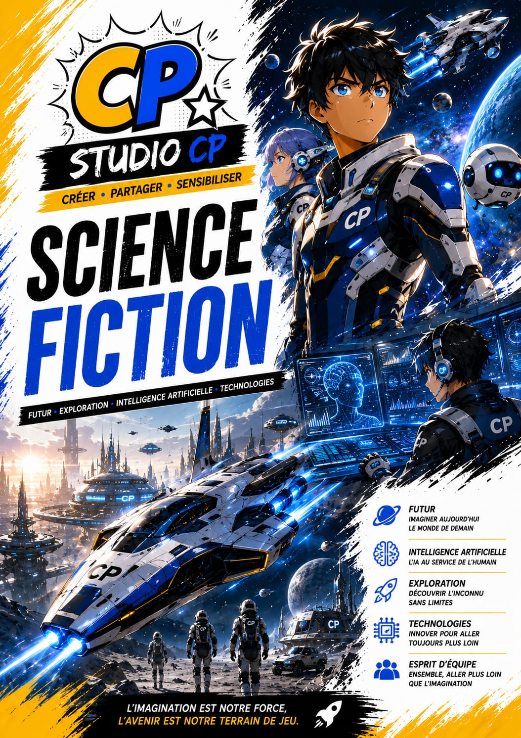 Affiche Science-Fiction